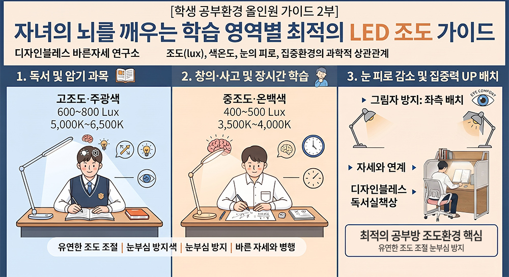 램프 조도설명